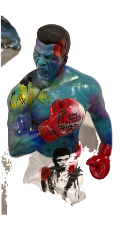 Drag&Drop transparent product image - Muhammed Ali Street Art