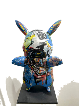 Drag&Drop transparent product image - Pikachu Basquiat