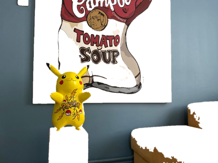 Drag&Drop transparent product image - Pikachu