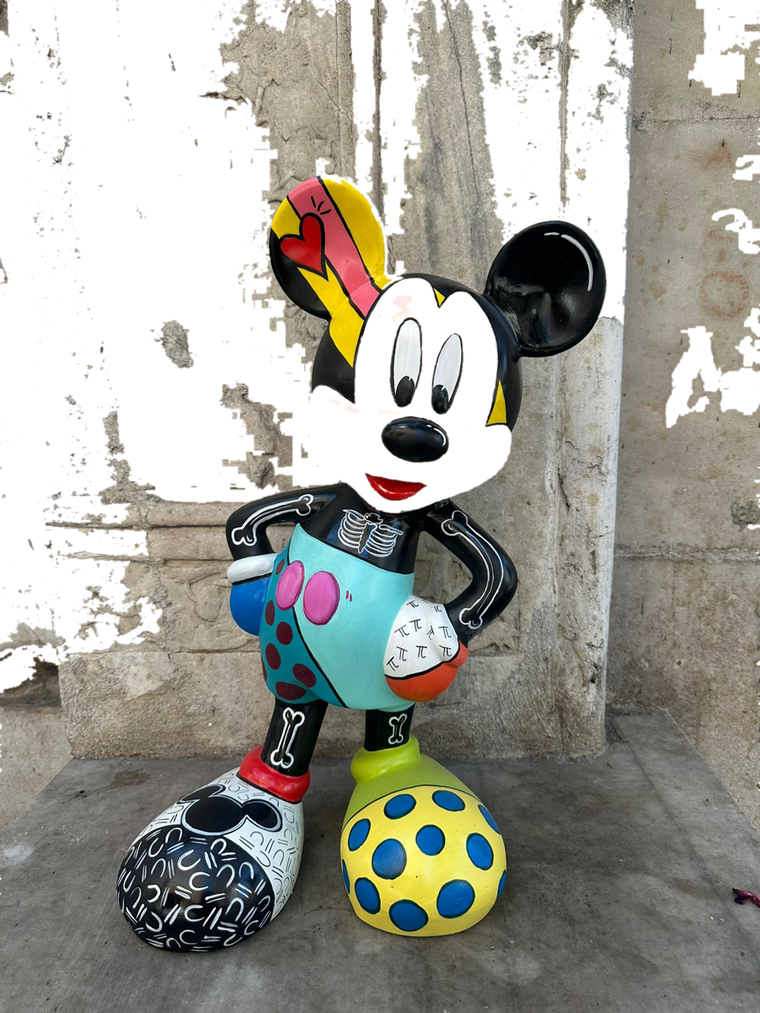 Drag&Drop transparent product image - Pop Art Mickey 3