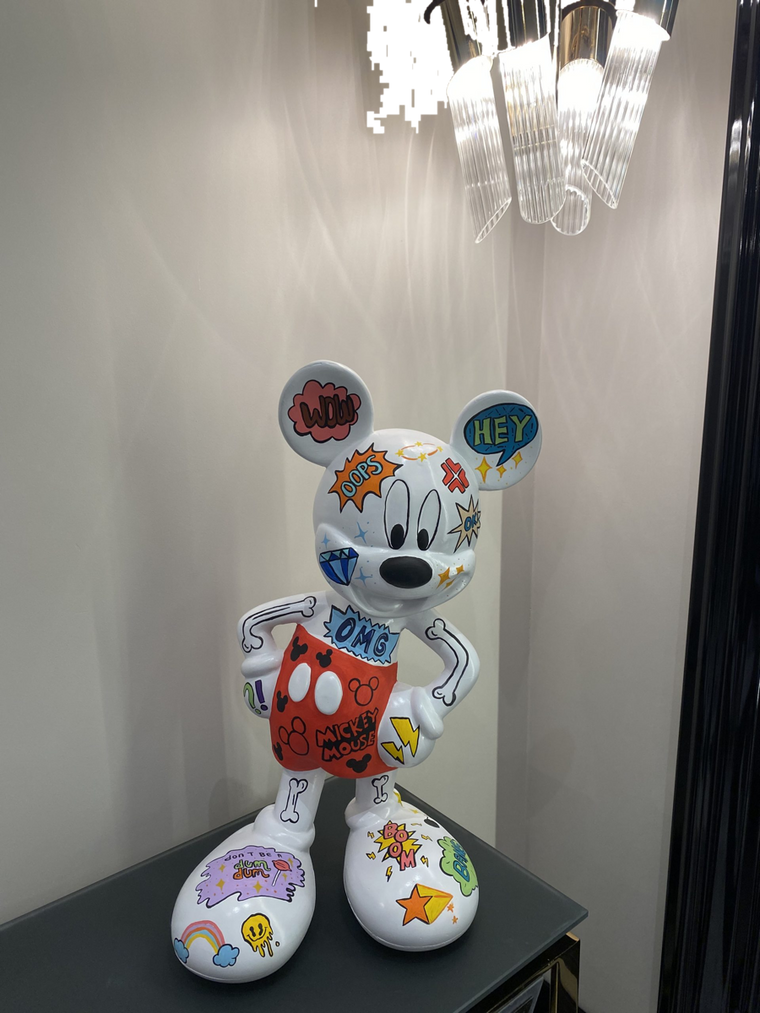 Drag&Drop transparent product image - Pop Art Mickey