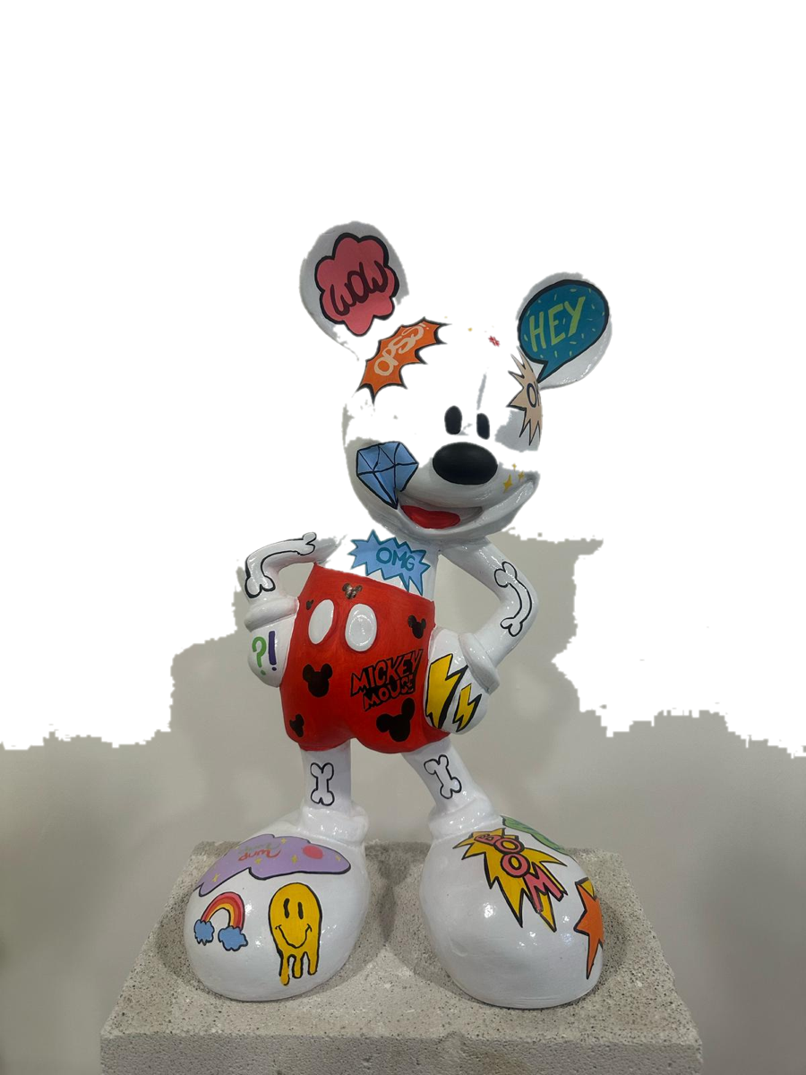 Drag&Drop transparent product image - Art Mickey Small