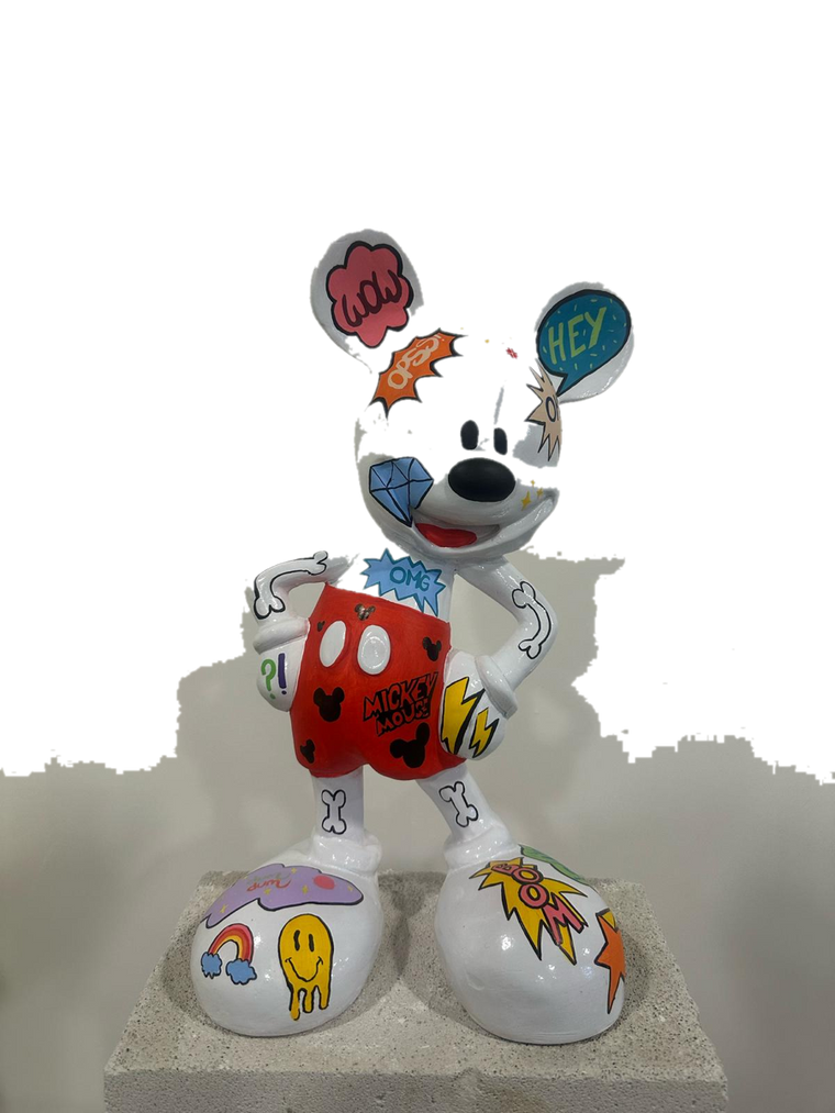 Drag&Drop transparent product image - Art Mickey Small