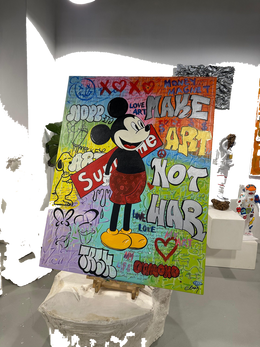 Drag&Drop transparent product image - Pop Art Mickey Tablo