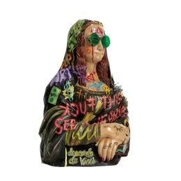 Drag&Drop transparent product image - Pop Art- Mona Lisa