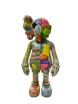 Drag&Drop transparent product image - Pop Art Organ Kaws - 2
