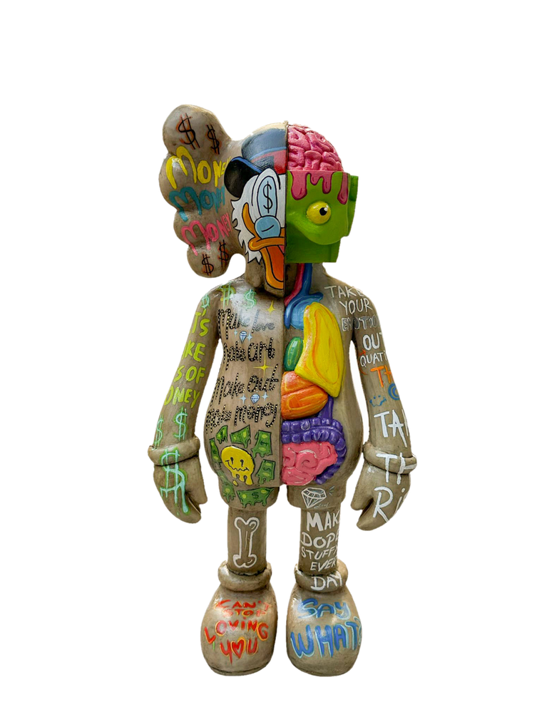 Drag&Drop transparent product image - Pop Art Organ Kaws - 2