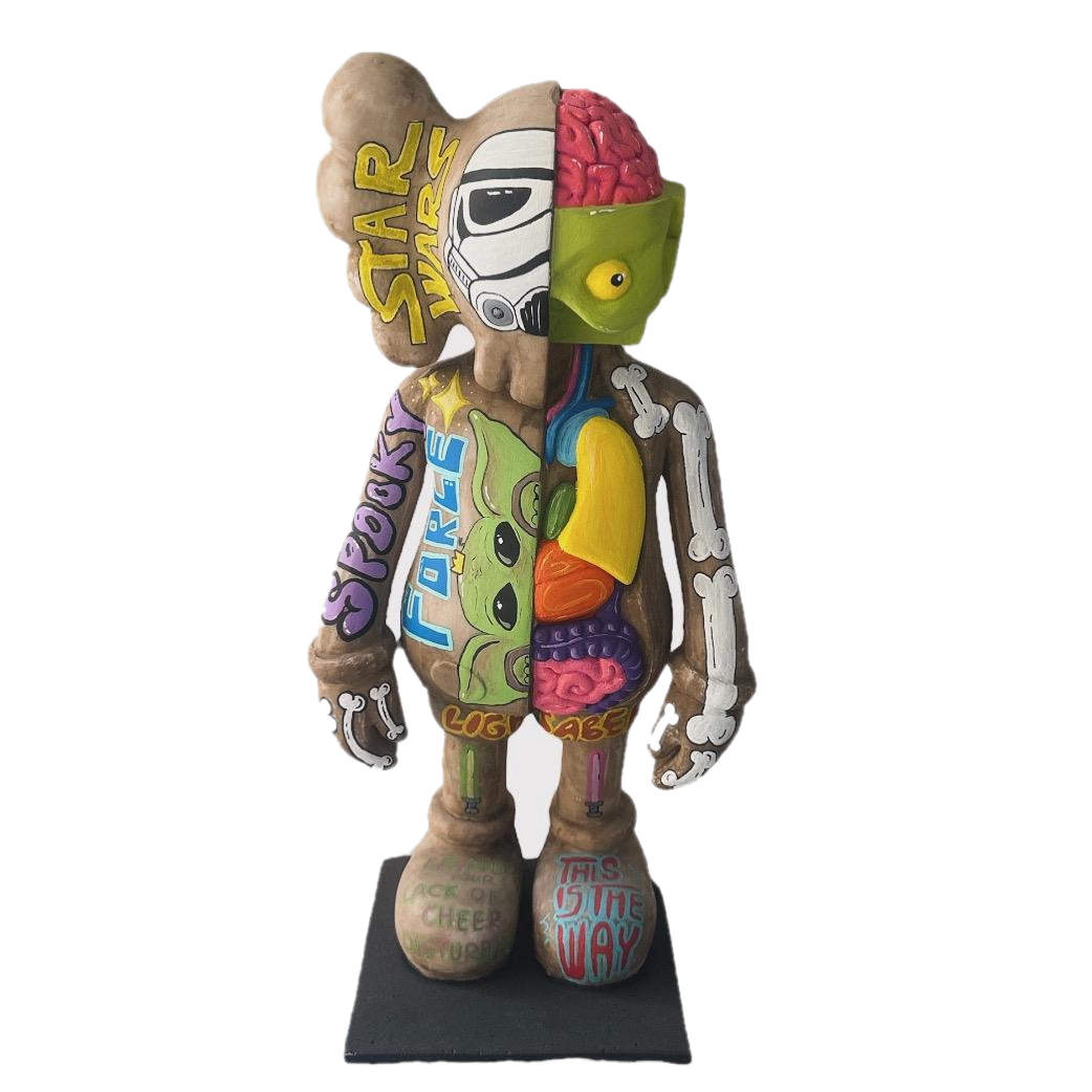 Drag&Drop transparent product image - Pop Art Organ Kaws – 4