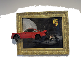 Drag&Drop transparent product image - Porsche Painting