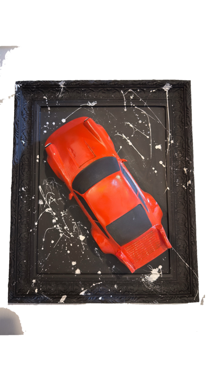 Drag&Drop transparent product image - Porsche Red