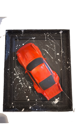 Drag&Drop transparent product image - Porsche Red