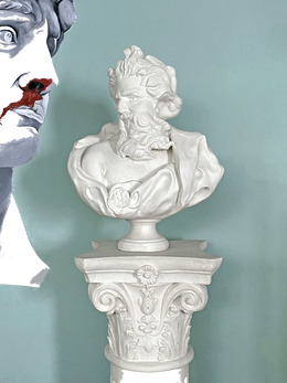 Drag&Drop transparent product image - Poseidon Büst
