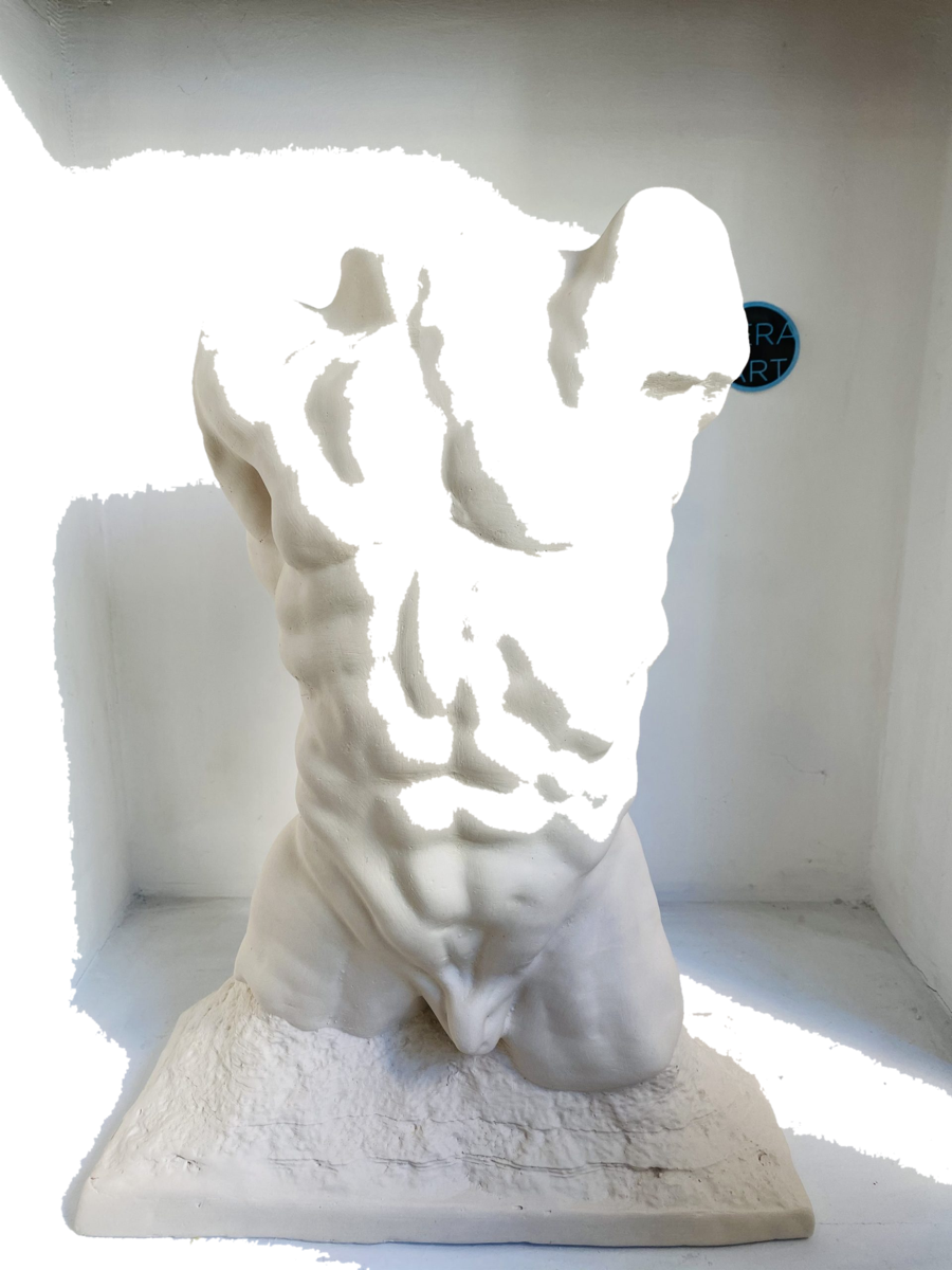 Drag&Drop transparent product image - Rodin Torso
