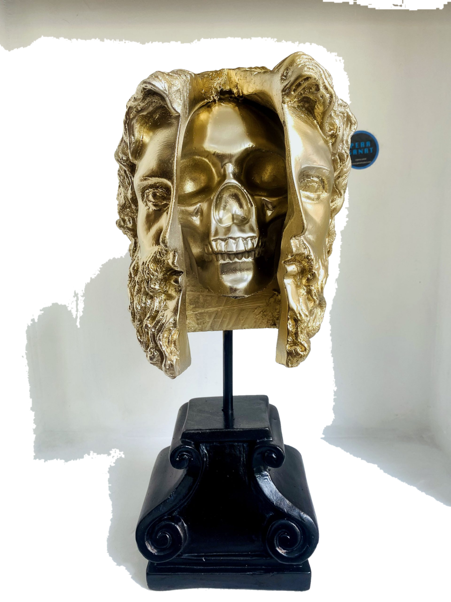 Drag&Drop transparent product image - Skull Zeus Design