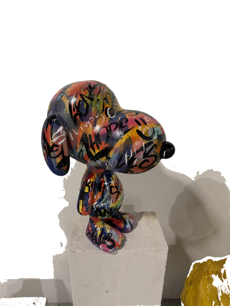 Drag&Drop transparent product image - Snoopy colors