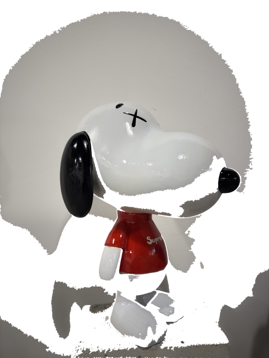 Drag&Drop transparent product image - Snoopy Red