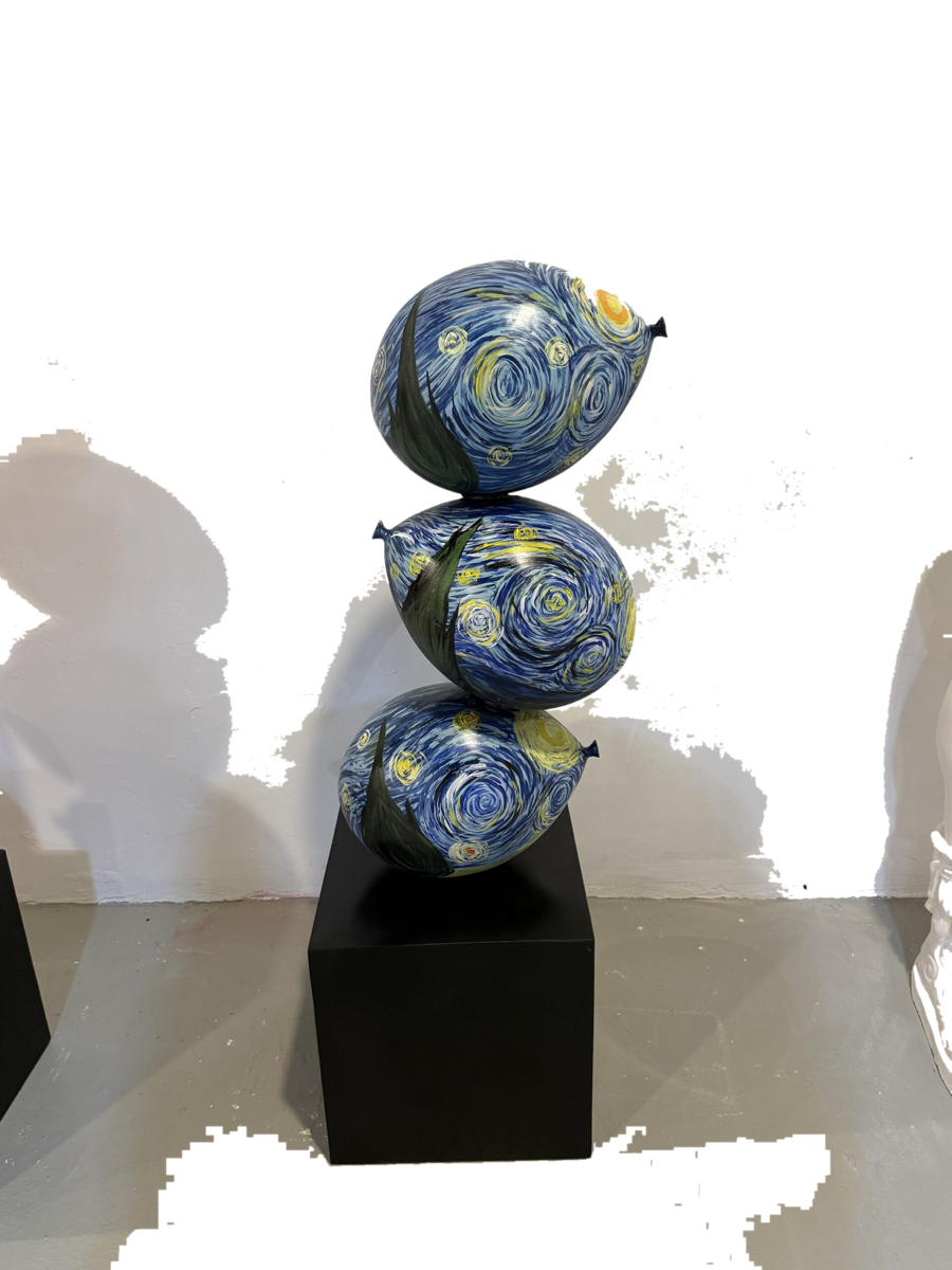 Drag&Drop transparent product image - Starry Balloons Sculpture