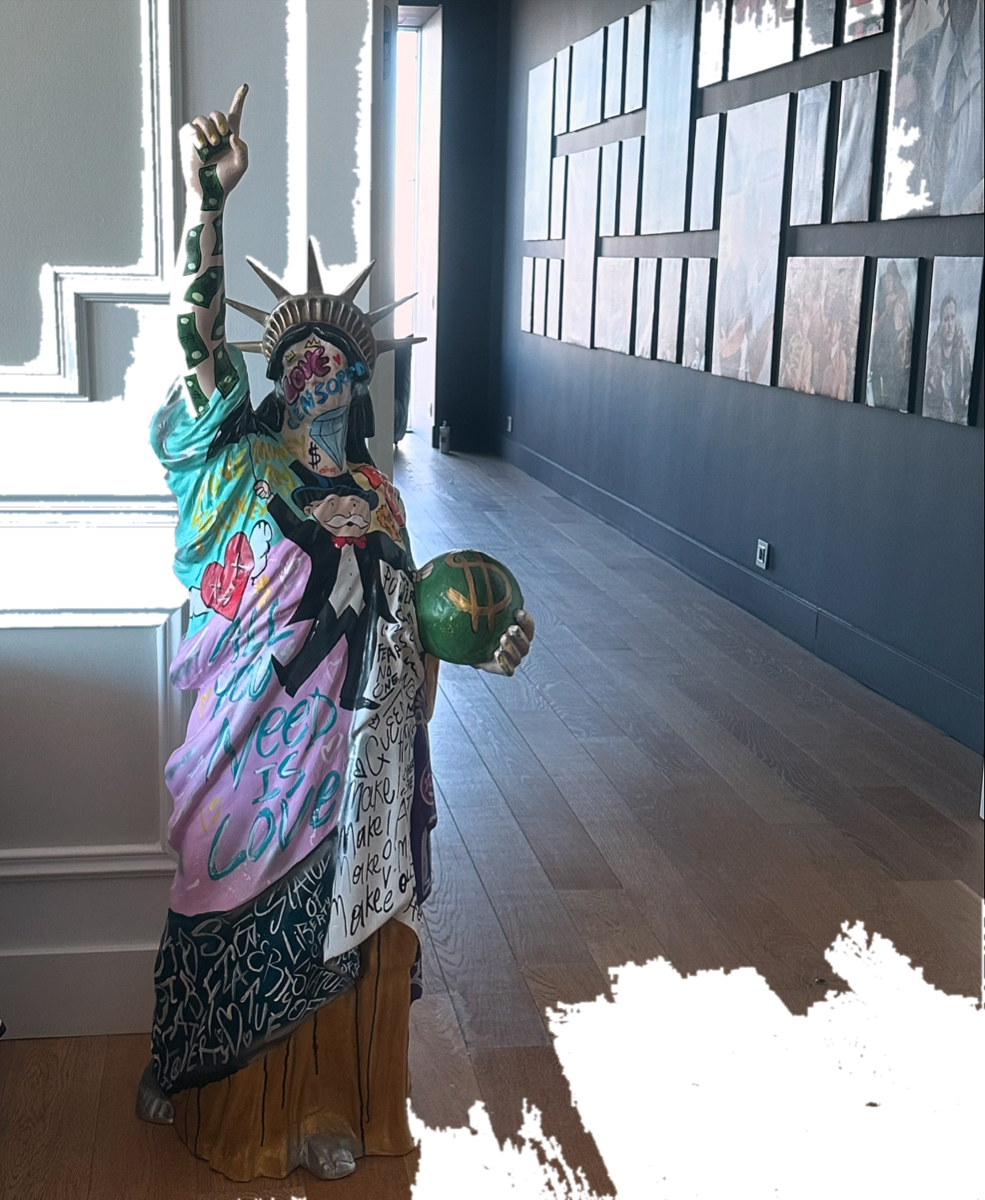Drag&Drop transparent product image - Statue of Liberty – Pop Art