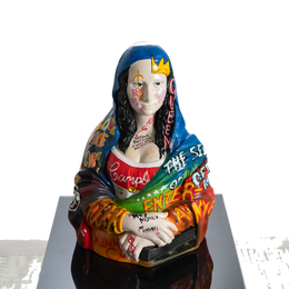 Drag&Drop transparent product image - Art Street- Mona Lisa