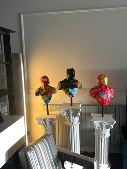Drag&Drop transparent product image - Super Hero Pop Art Sütun Set
