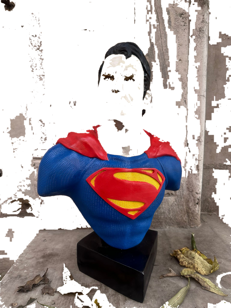 Drag&Drop transparent product image - Superman Bust
