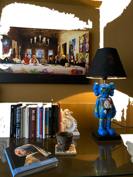 Drag&Drop transparent product image - Susam Sokağı Kaws Masa Lambası