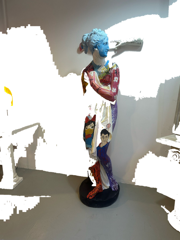Drag&Drop transparent product image - Venüs Heykeli Pop Art