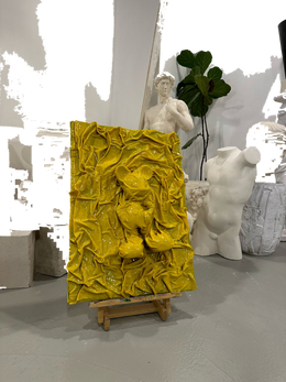 Drag&Drop transparent product image - Yellow Mickey Tablo