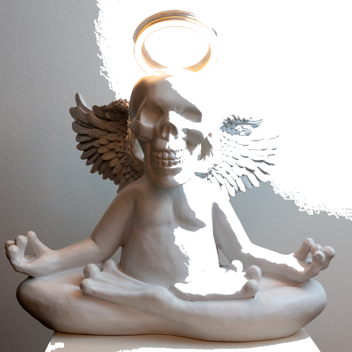 Drag&Drop transparent product image - Yoga Skull