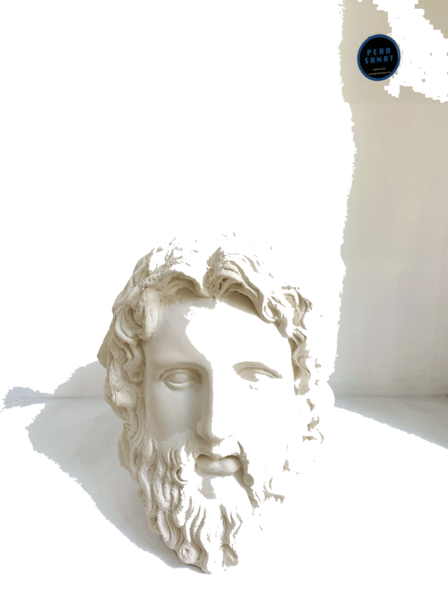 Drag&Drop transparent product image - Zeus Büst