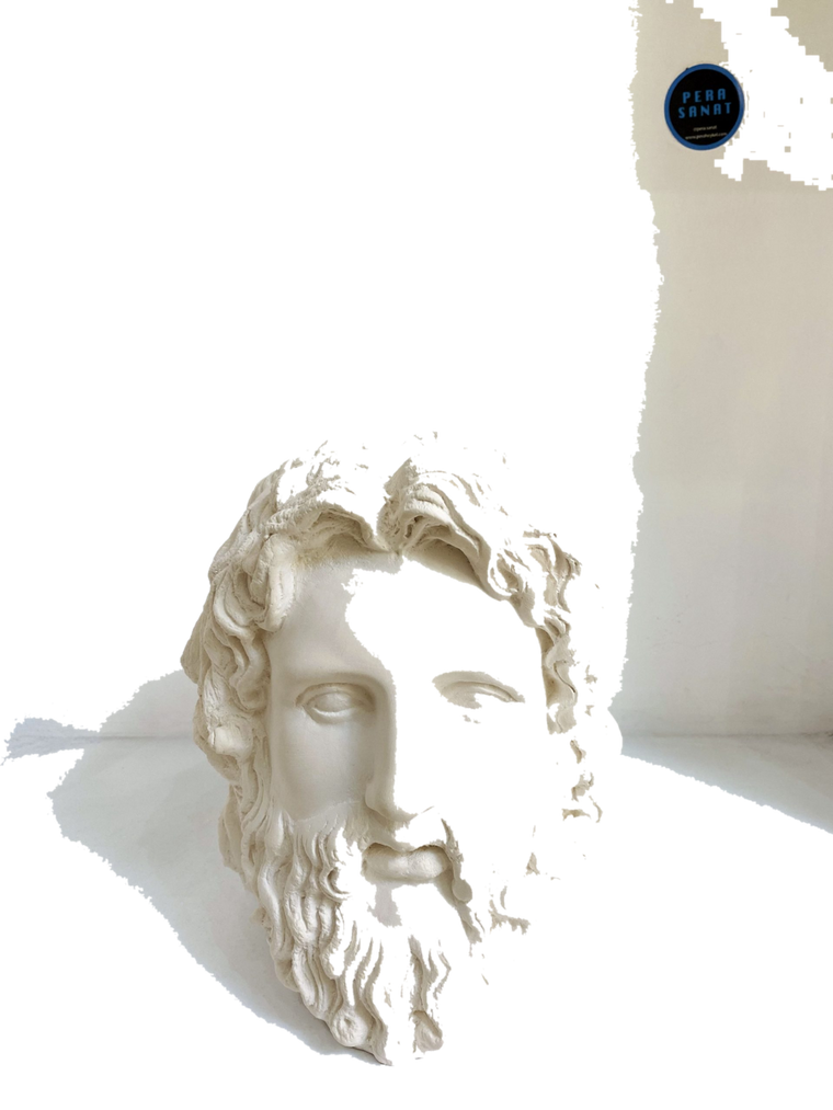 Drag&Drop transparent product image - Zeus Büst