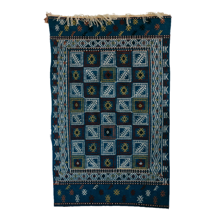 Drag&Drop transparent product image - Pıtrak Cicim Kilim - Lacivert