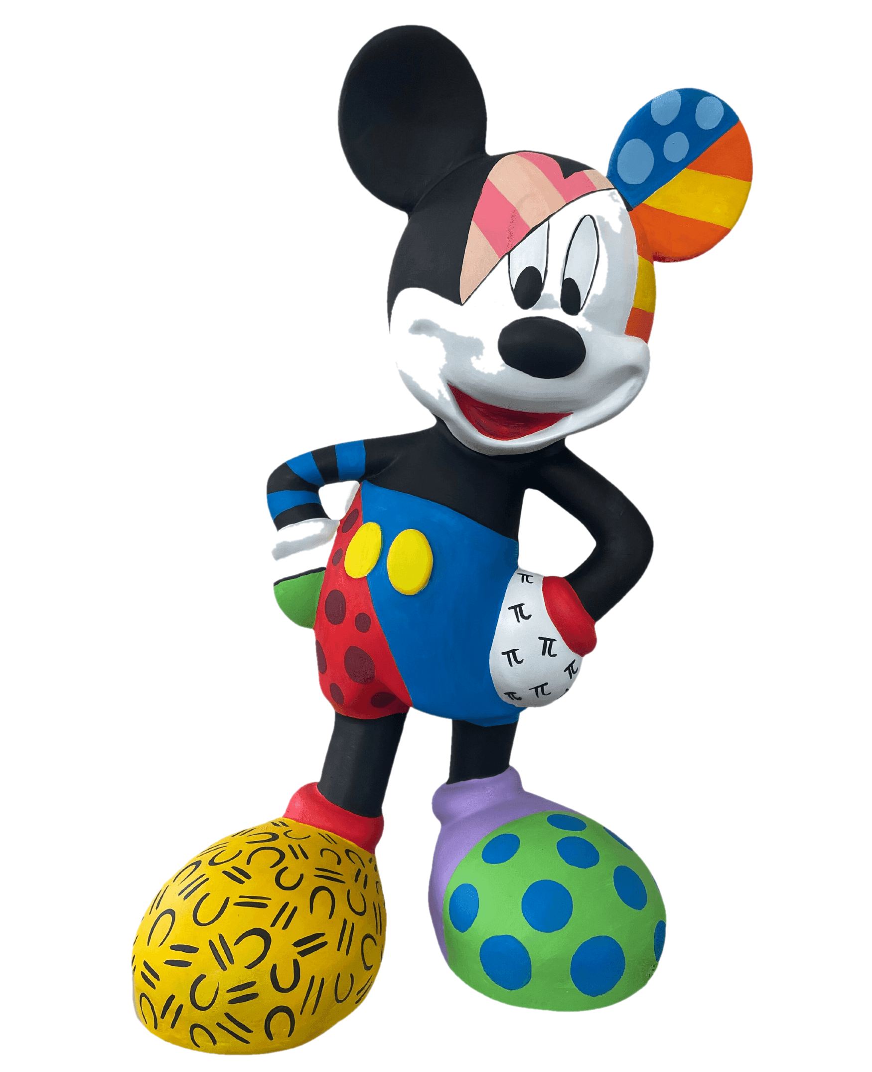 Drag&Drop transparent product image - Pop Art Mickey Heykel