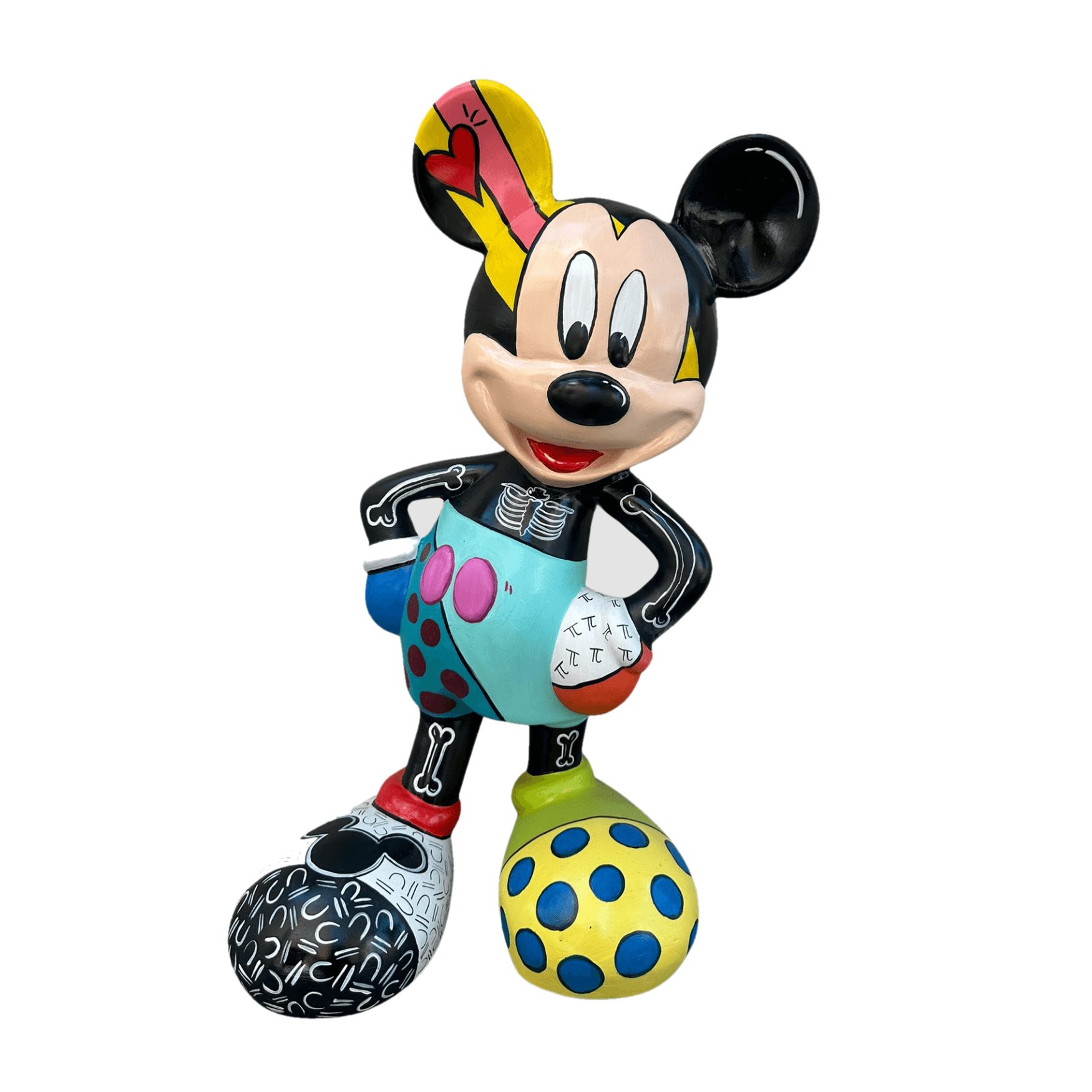 Drag&Drop transparent product image - Pop Art Mickey 3 Sculpture