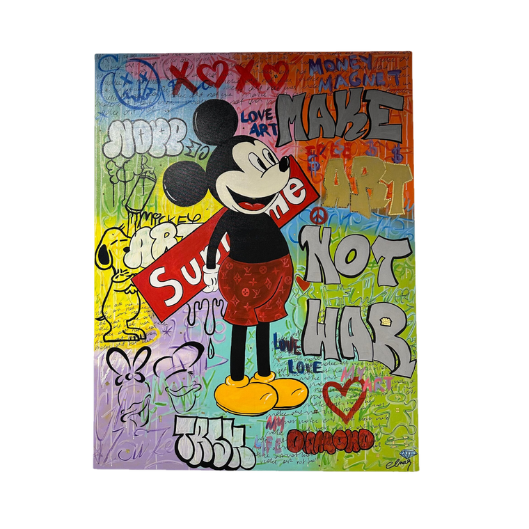 Drag&Drop transparent product image - Pop Art Mickey Tablo