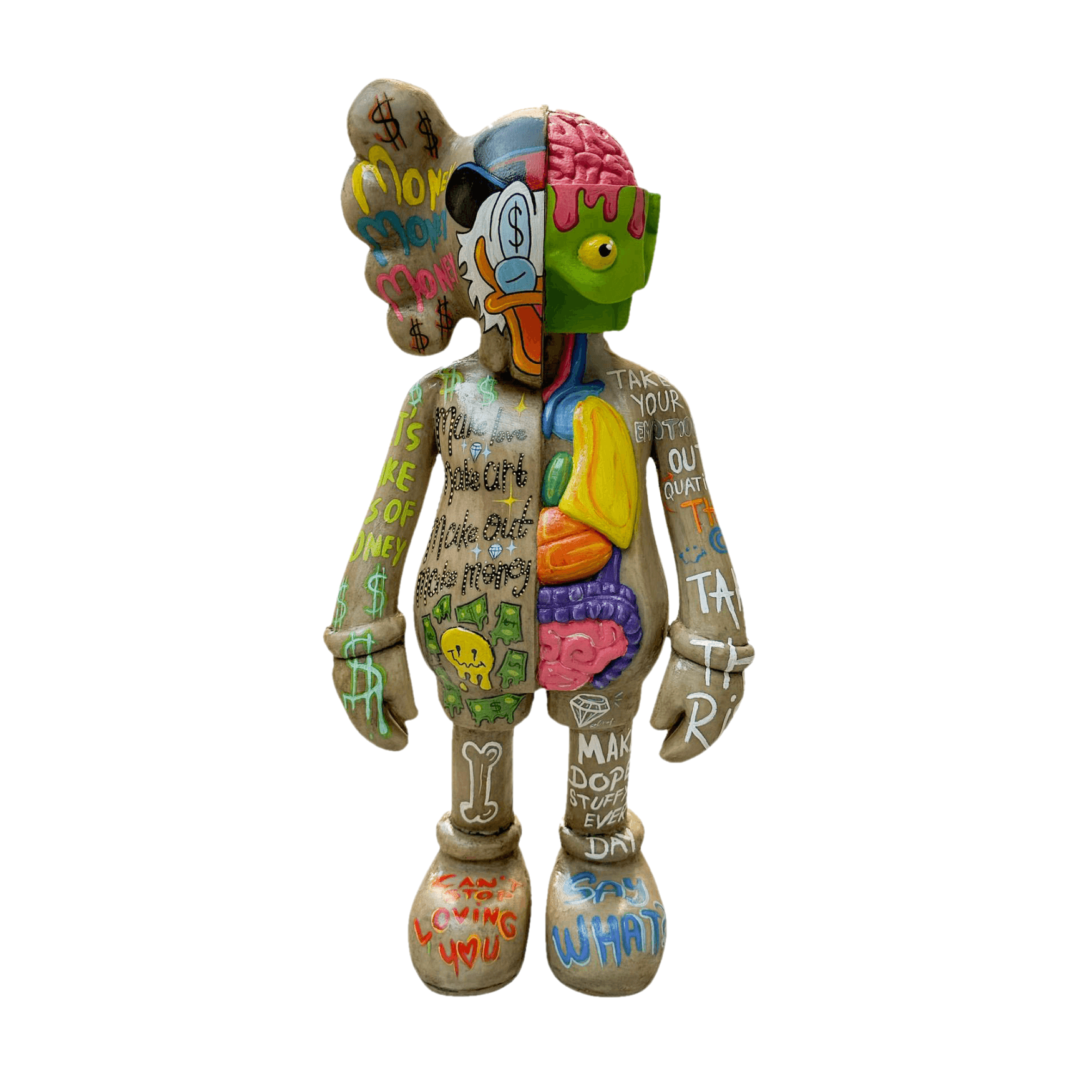 Drag&Drop transparent product image - Pop Art Organ Kaws – 2 Heykel