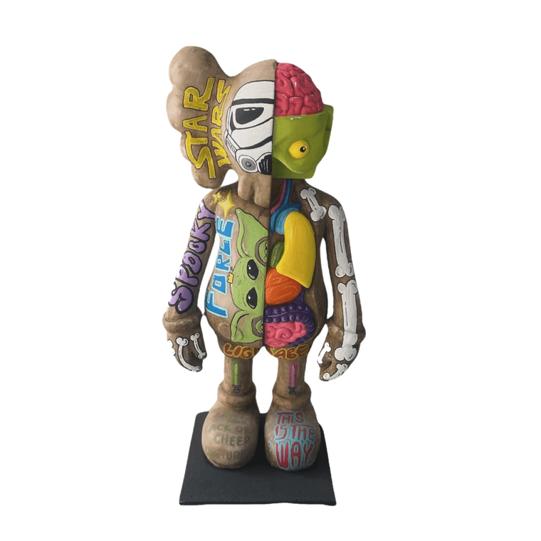 Drag&Drop transparent product image - Pop Art Organ Kaws – 4 Heykel