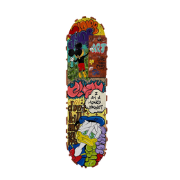 Drag&Drop transparent product image - Pop Art Skateboard Tablo