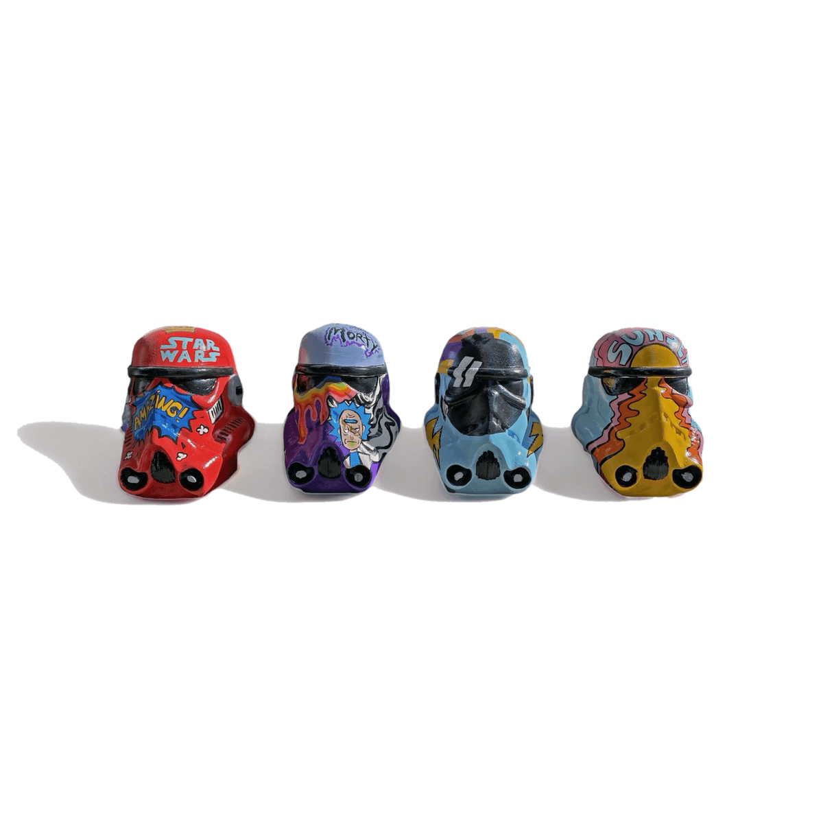 Pop Art Stormtrooper – Special Series – tasarım heykel şeffaf ana ürün görseli | Drag&Drop