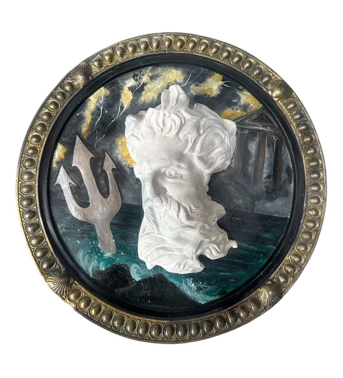Poseidon Rölyef Tablo ürün görseli
