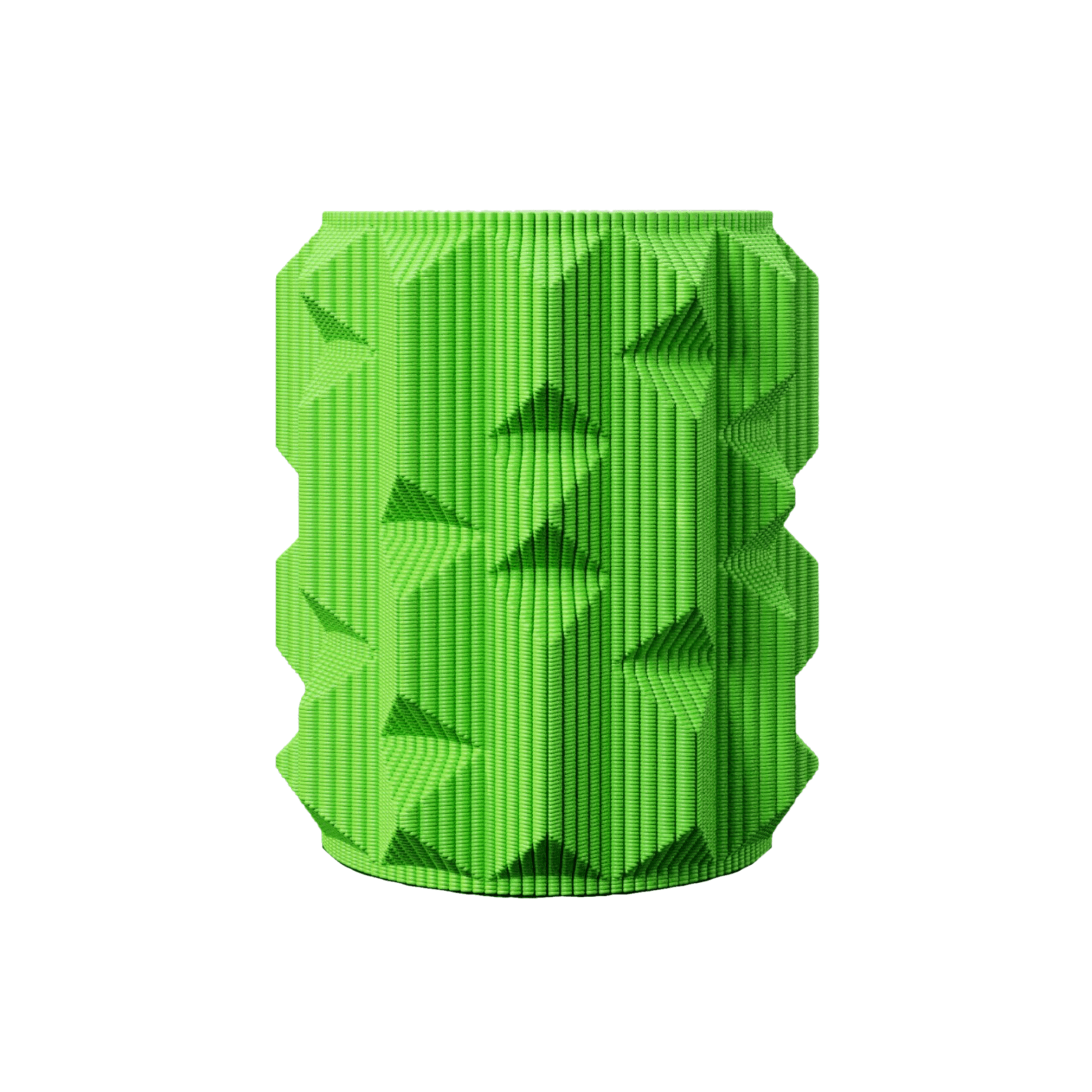 Drag&Drop transparent product image - PRISMA VASE