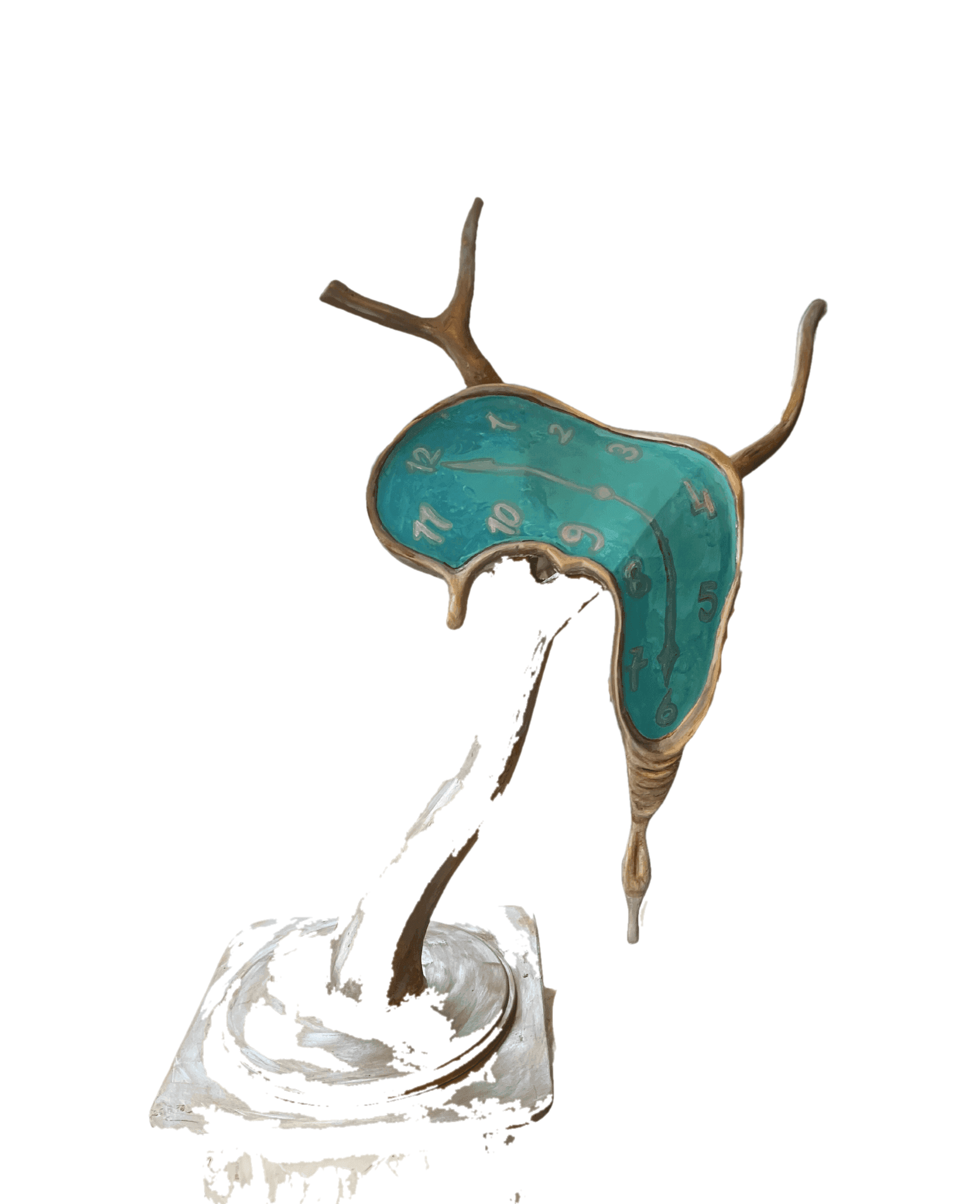 Drag&Drop transparent product image - Salvador Dali - Melting Hours