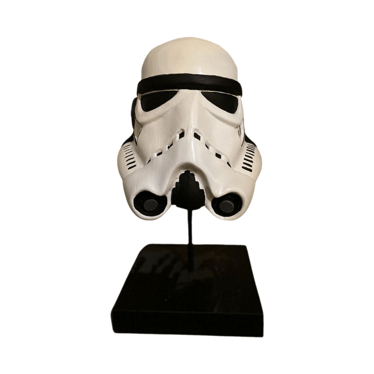 Storm Trooper Kask – dekoratif heykel şeffaf ana ürün görseli | Drag&Drop