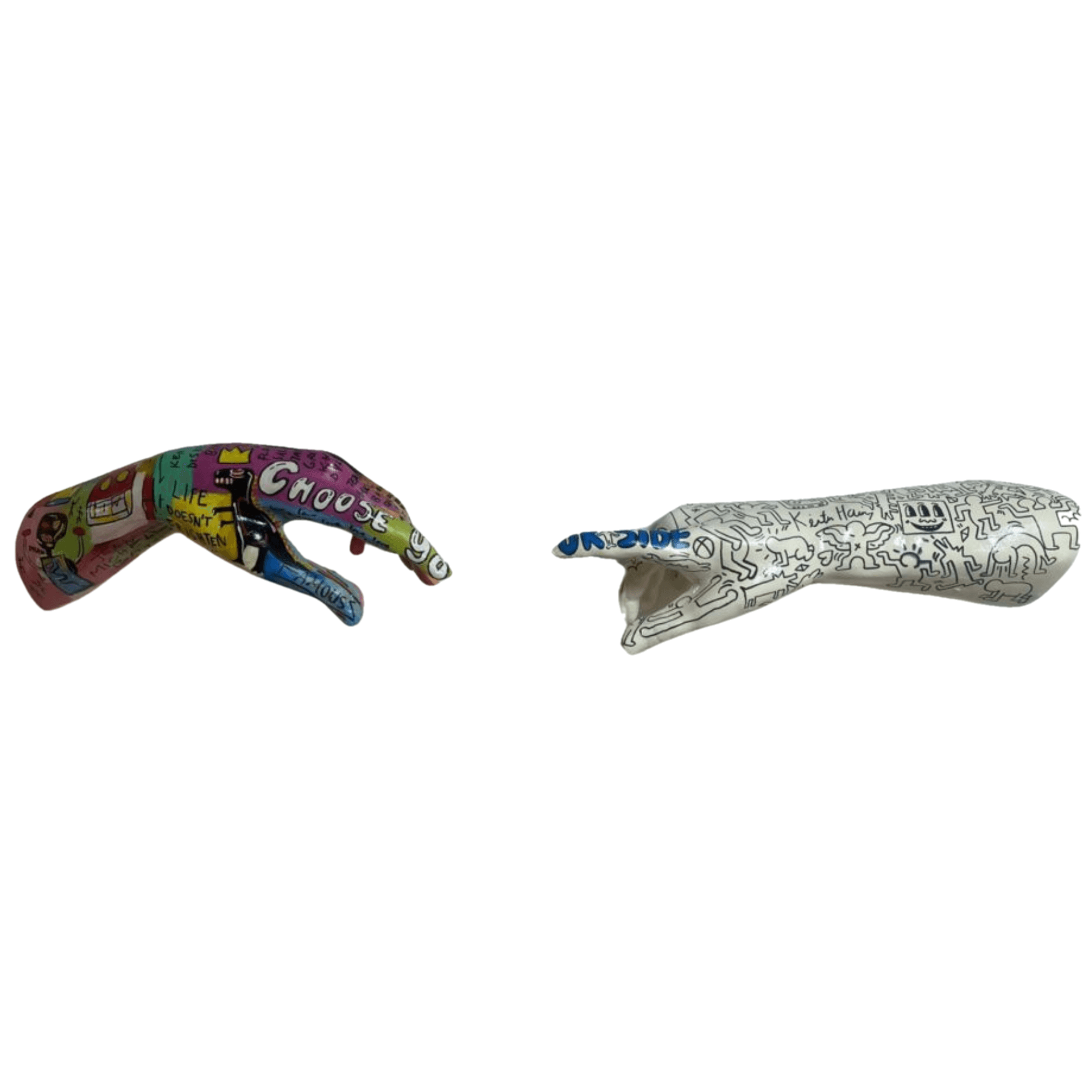 Drag&Drop transparent product image - The Creation of Adam Sculpture