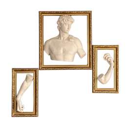 Three Piece Wall David Heykel - vinterro