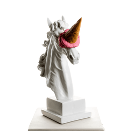 Unicorn Horse Ice Cream Pink - vinterro