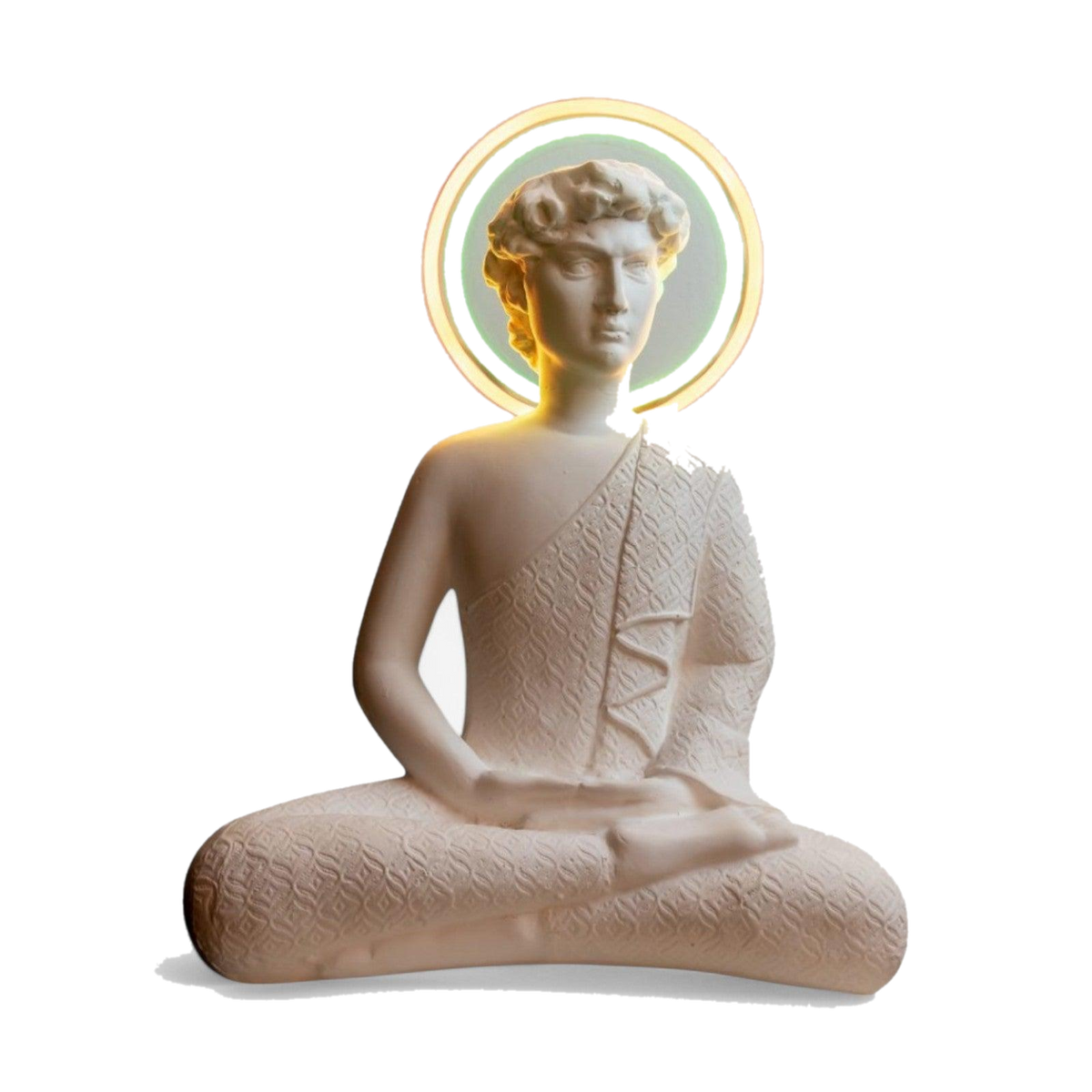 Design Yoga David – tasarım heykel şeffaf ana ürün görseli | Drag&Drop