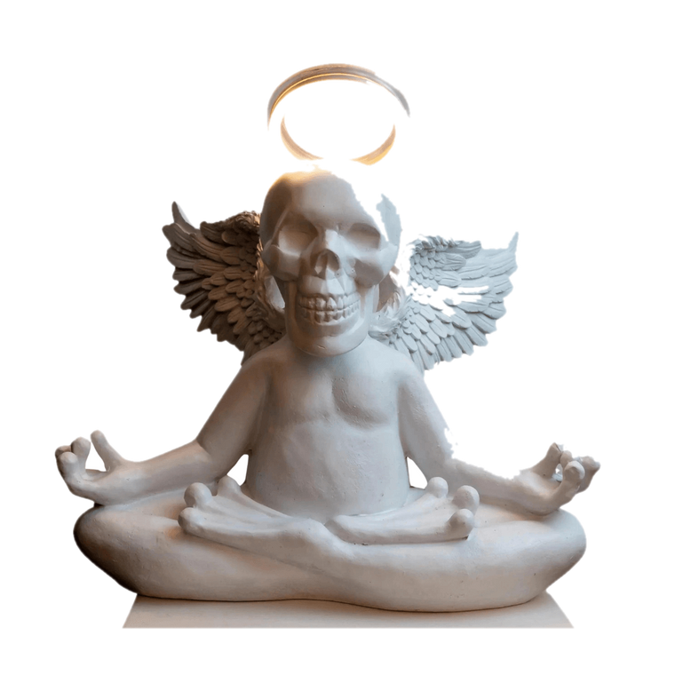 Drag&Drop transparent product image - Yoga Skull